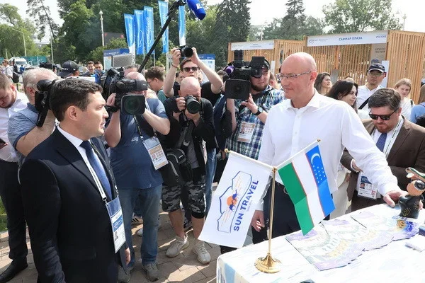The national stand of Uzbekistan is presented in Moscow