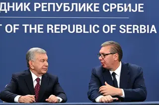 Вучич предложил Узбекистану сотрудничество в производстве дальнобойных ракет