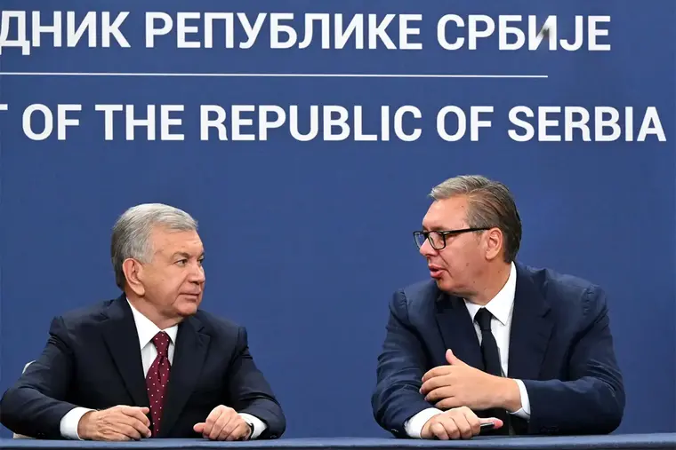 Вучич предложил Узбекистану сотрудничество в производстве дальнобойных ракет