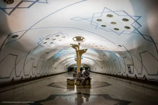 Electrical short circuit occurred at Turkiston metro station