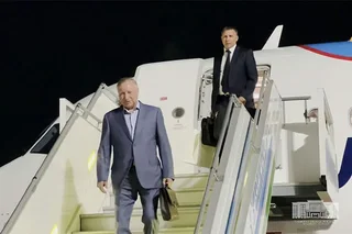 Sankt-Peterburg gubernatori rasmiy tashrif bilan Toshkentga keldi