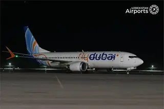 Flight en route from Dubai to Dushanbe landed in Samarkand