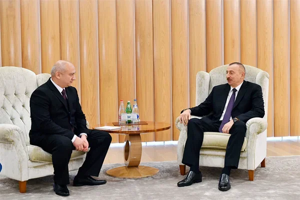 Ilham Aliyev receives state advisor to Uzbek President