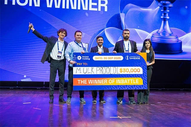 Uzbek Startup Mulk Protocol Wins InBattle Startup Awards at INMerge Innovation Summit 2025
