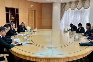 Uzbek, Turkmen FMs sign a “Road Map” for the further development of cooperation between the two countries for 2023–2024