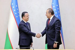 ISSVda Misr elchisi bilan uchrashuv bo'lib o'tdi