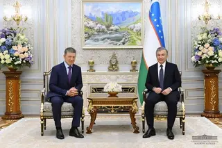 President of Uzbekistan notes the importance of further development of full-scale cooperation with the Russian Federation