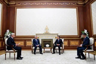 Президент Республики Узбекистан принял главу российской компании «ЛУКОЙЛ»
