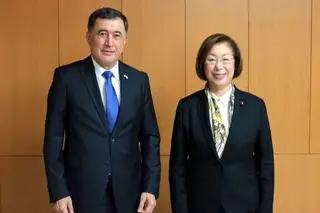 Vladimir Norov holds talks with the Minister of Education, Culture, Sports, Science and Technology of Japan