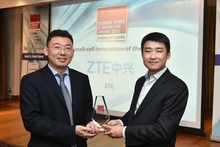 ZTE Small Cell Solution wins top award from Telecom Asia