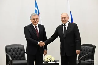 Президент Узбекистана поздравил Владимира Путина с победой на выборах