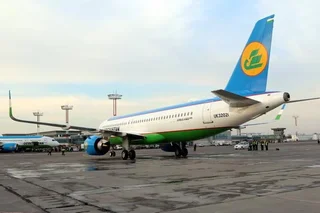 «Узбекистон хаво йуллари» начала эксплуатацию самолета Airbus A320neo