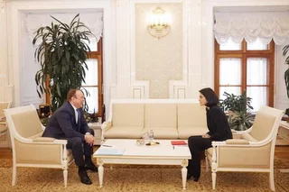 Саида Мирзиёева Москвада қатор учрашувлар ўтказди