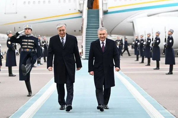President of Kazakhstan arrives in Tashkent
