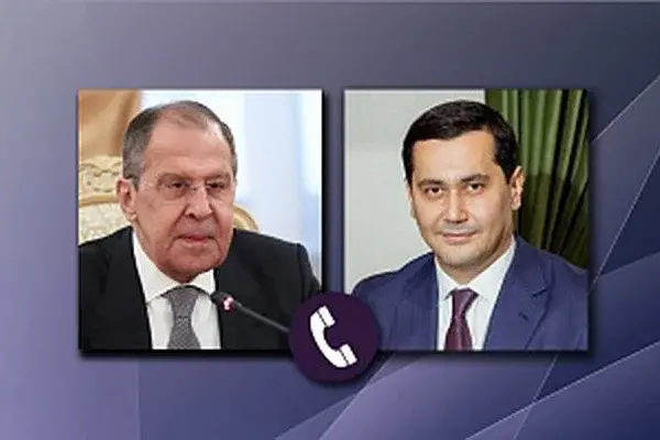 Sardor Umurzakov and Sergei Lavrov had a telephone conversation