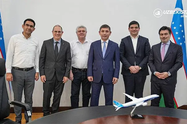 Uzbekistan Airways и Boeing обсудили текущее состояние заказов на новые воздушные суда