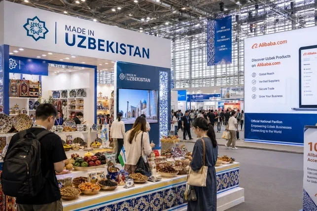 Циан шаҳрида Ўзбекистон “Made in Uzbekistan” павилонини ишга туширди
