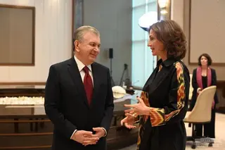 Uzbek President and the Director-General of UNESCO discuss new opportunities for mutually beneficial cooperation
