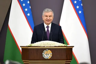 Президент дал старт строительству новой автомагистрали Ташкент – Самарканд