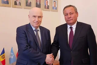 Хоким Андижанской области и Генеральный секретарь СНГ провели встречу