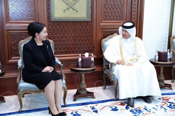 Tanzila Narbayeva discuss the prospects for cooperation with the Chairman of the Shura Council of the State of Qatar