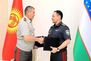 Chief of the General Staff of the Armed Forces of Uzbekistan receives a military delegation of the Kyrgyz Republic