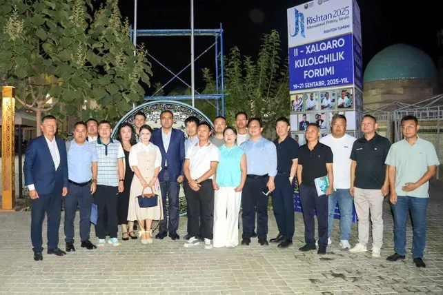 Farg‘ona viloyati hokimi Xayrullo Bozorov Xitoylik investorlar delegatsiyasini qabul qildi