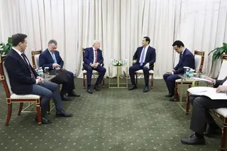 Meeting with Hungarian businessman Sandor Chanyi