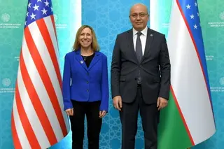 Uzbek Foreign Ministry hosts a meeting with the official of the US State Department