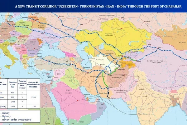 A project for the development of a new transport corridor was discussed