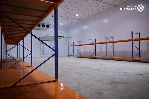 A new refrigerated warehouse was put into operation in the cargo terminal of Tashkent airport