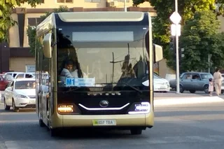 First 6 electric buses began to serve passengers in Samarkand as part of the allocated EBRD loan