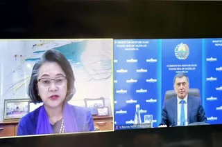 Vladimir Norov holds online talks with UN Under-Secretary-General