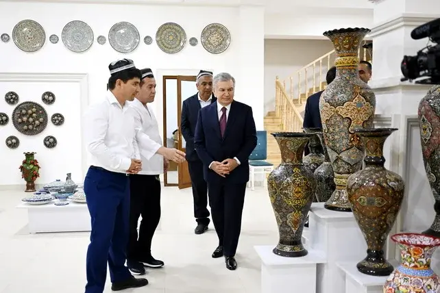 Мирзиёев ознакомился с комплексом «Бурхонуддин Маргинони»