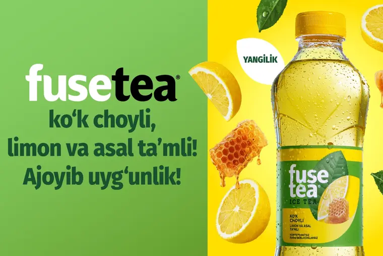 Fuse Tea Launches a New Flavor: Green Tea with Lemon and Honey in Uzbekistan