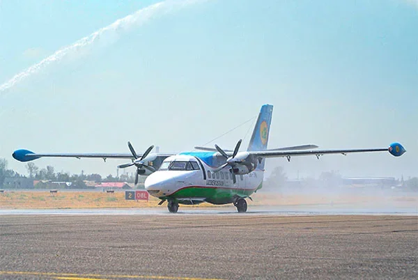 Uzbekistan Airways получил второй самолёт LET L-410