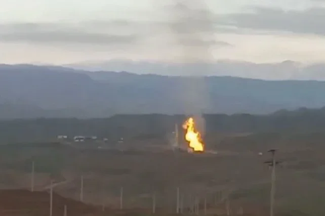 Hydrogen sulfide release recorded at a gas field in Baysun