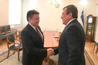 Тошкент Ҳокими Қирғизистон Элчисини қабул қилди