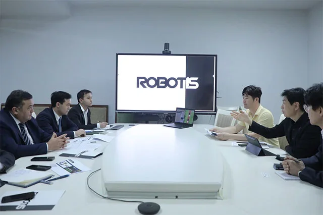 O'zbekiston va Robotis robototexnika sohasidagi hamkorlikni muhokama qilishdi