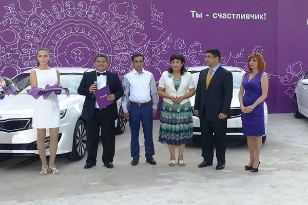 Ucell провел награждение победителей акции «Ты счастливчик!»