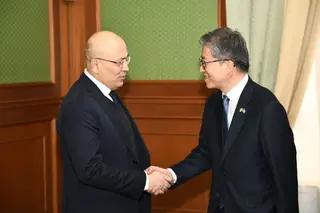 Furkat Sidikov receives the Ambassador of the Republic of Korea
