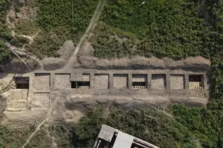 На городище Куббо обнаружили стены античного периода