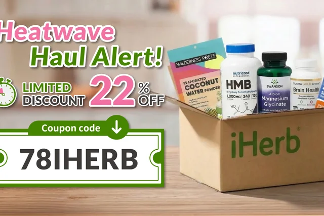 iHerb Launches "Heatwave Essentials" Campaign for Singapore Consumers (22% off sitewide)