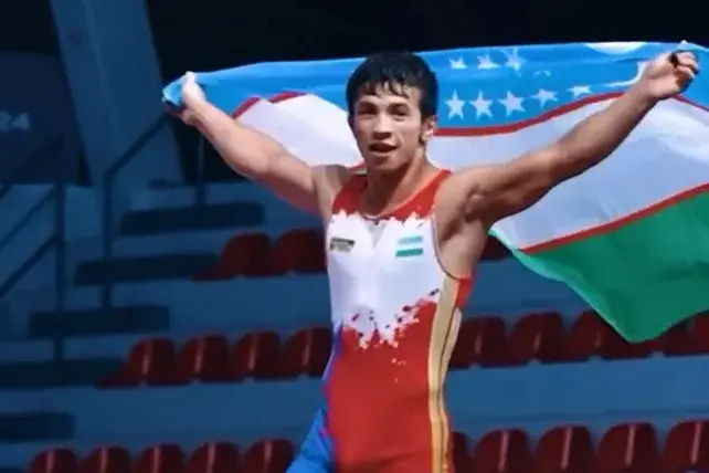 Алишер Ганиев - чемпион мира по спортивной борьбе