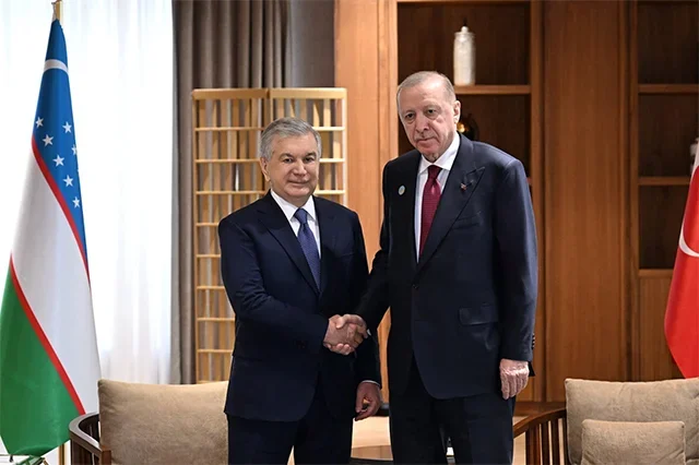 Mirziyoyev and Erdoğan Discuss Strengthening Strategic Partnership