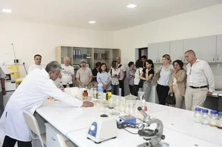 The EU Delegation holds a media tour of the research institutes and laboratories of the agri-food industry in Uzbekistan, supported by grant funding in the amount of US$5.8 million