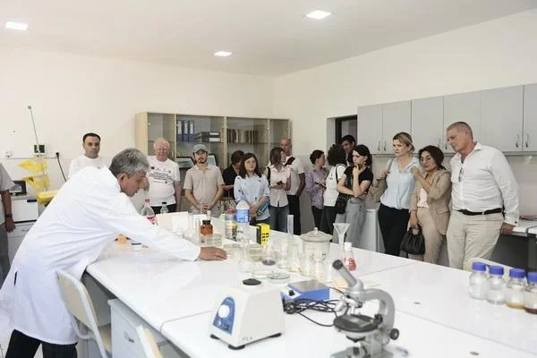 The EU Delegation holds a media tour of the research institutes and laboratories of the agri-food industry in Uzbekistan, supported by grant funding in the amount of US$5.8 million