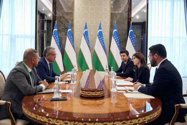 Gayane Umerova YUNESKOning yangi bosh direktori Xolid El-Enani bilan uchrashdi