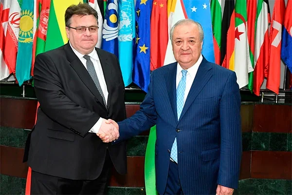 Kamilov and Linkevičius discussed development of relations between Uzbekistan and Lithuania
