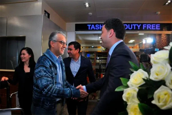 Президент АФК прибыл в Ташкент